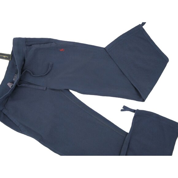 NEW Vintage Polo Ralph Lauren Mens Sweatpants! XL Weathered Navy Pique Cotton